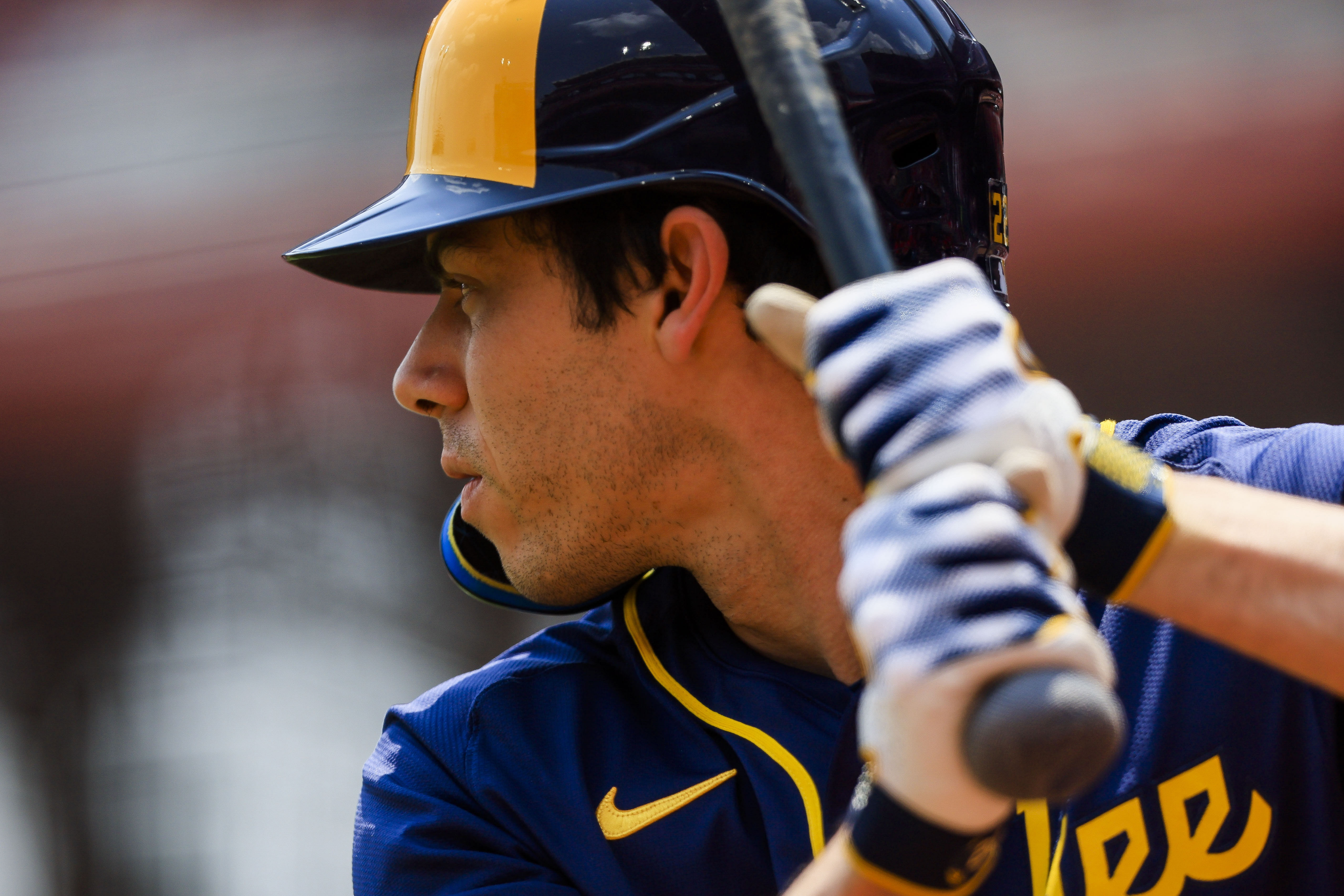 Christian Yelich is heating up (Credits: IMAGN)